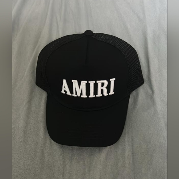 Black Amiri Hat